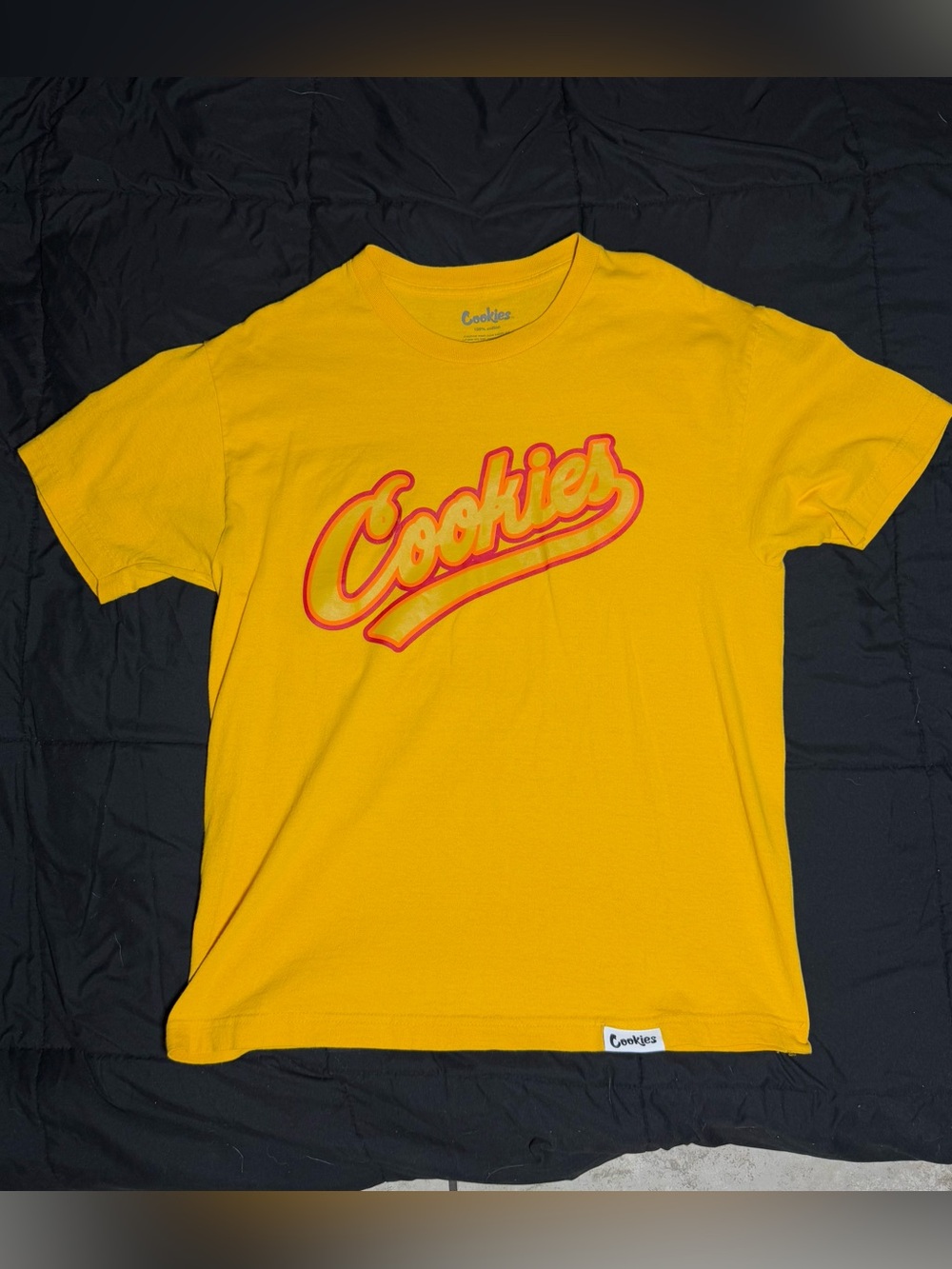 Cookies Yellow Logo Tee🔥